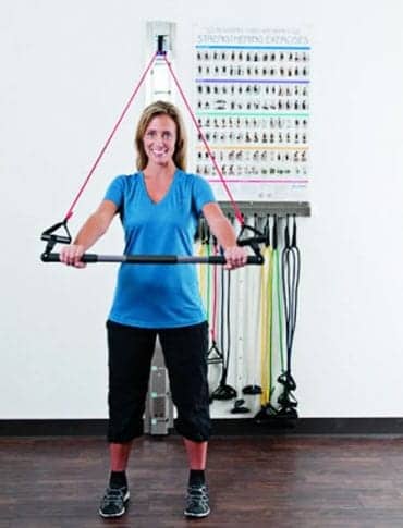 Exercise Rail System Promotes Clinic Organization, Streamlined Training Sessions