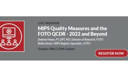 Webinar: MIPS Quality Measures and the FOTO QCDR – 2022 and Beyond
