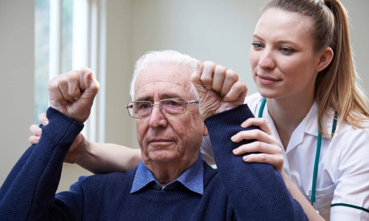 Spinal Stimulation Improves Dexterity in Stroke Patients