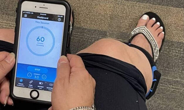 wearable TENS device for long COVID treatment